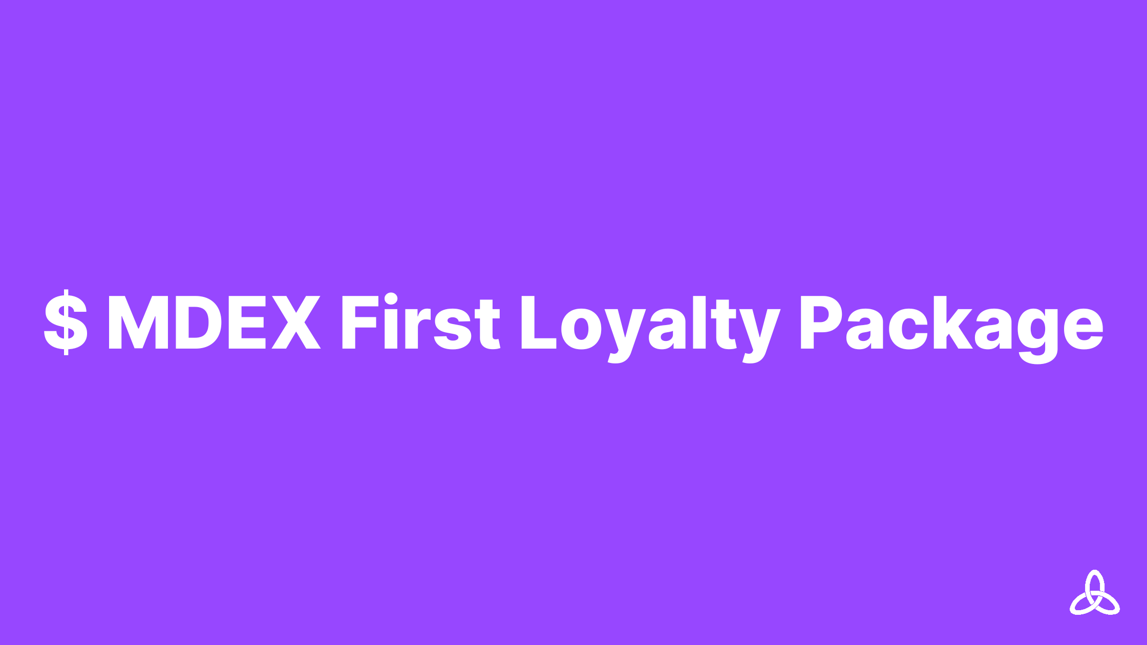 Airdrop: First Loyalty Package