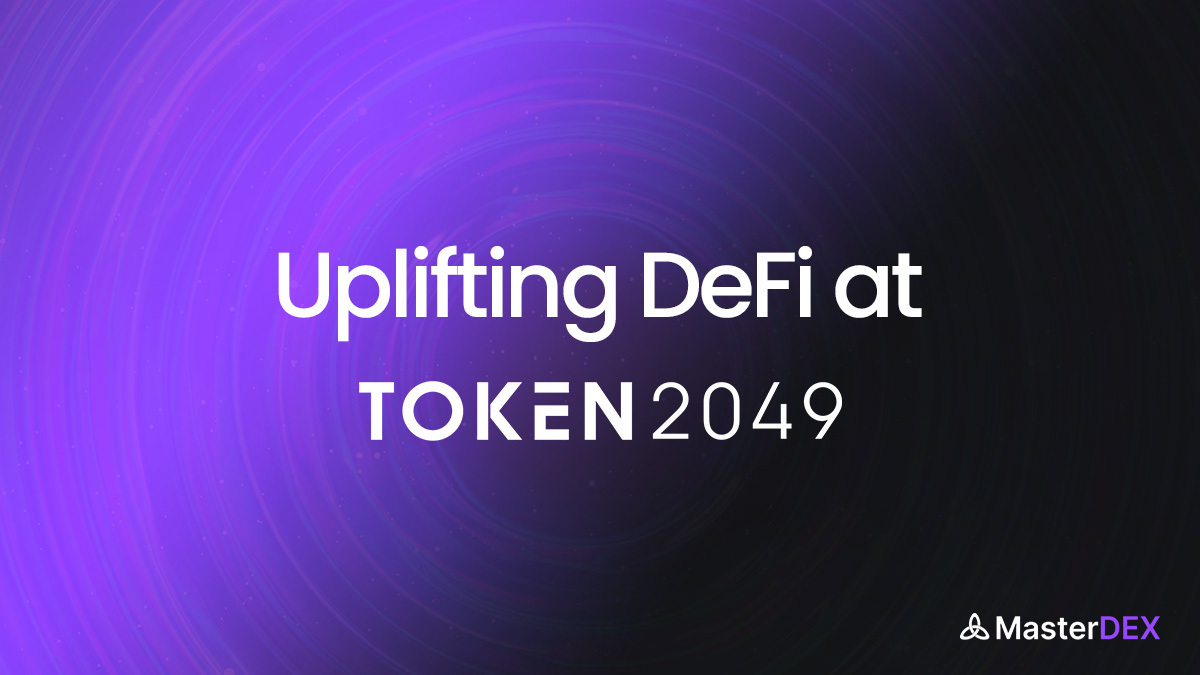 MasterDEX: Uplifting DeFi at Token2049