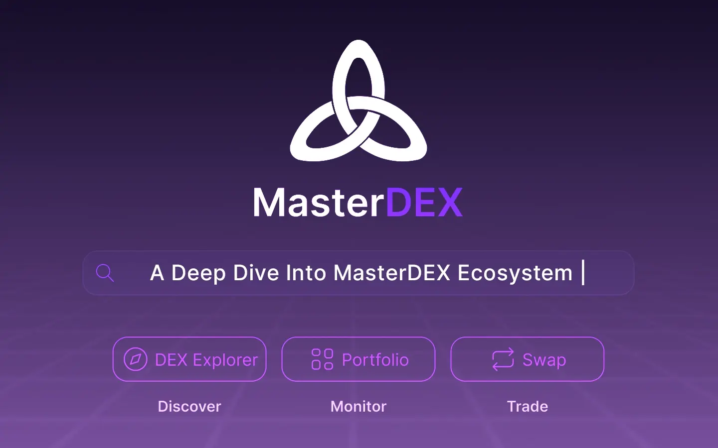 A Deep Dive Into MasterDEX Ecosystem