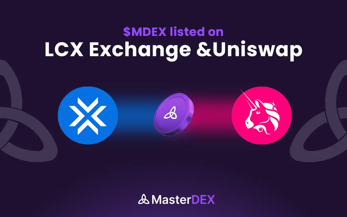 MDEX Token Listing on Uniswap, LCX Exchange