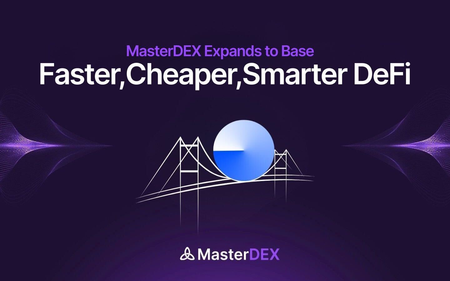 MasterDEX expands to Base. Get ready for smarter and faster DeFi