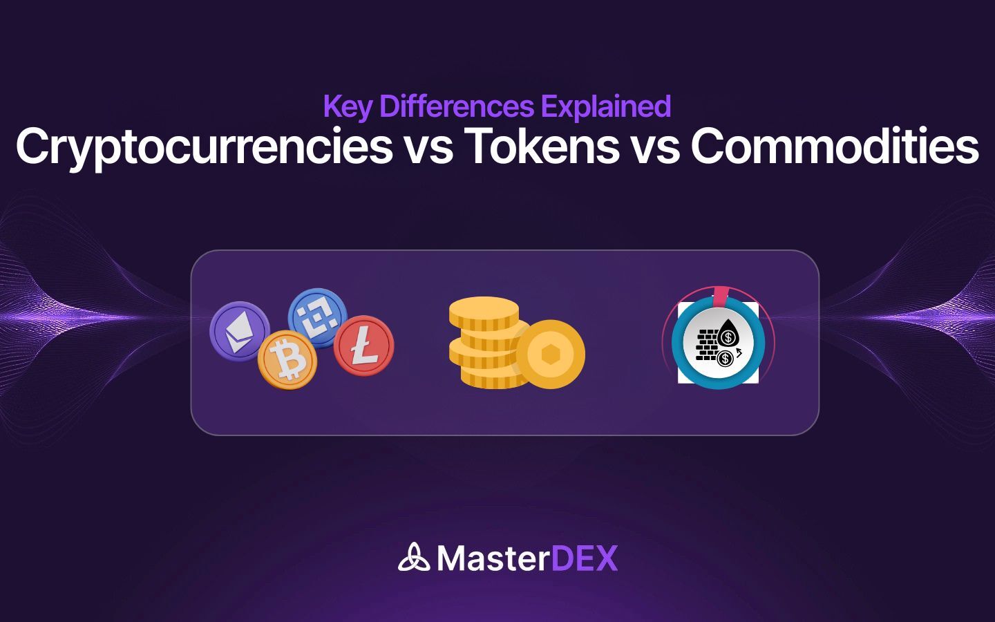 Differences between Cryptocurrencies, Crypto Tokens and Crypto Commodities