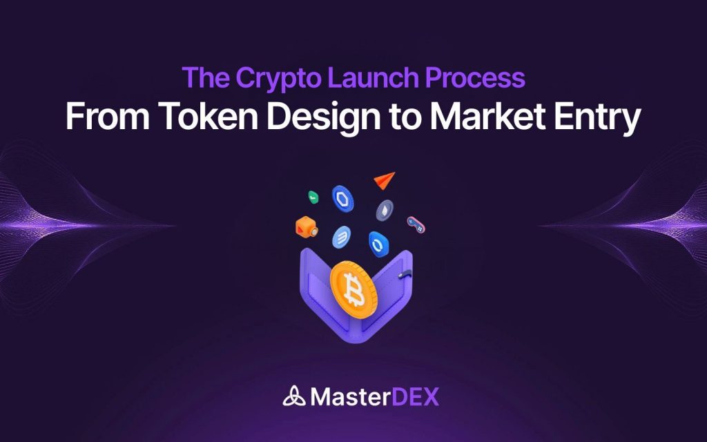 Crypto launch process