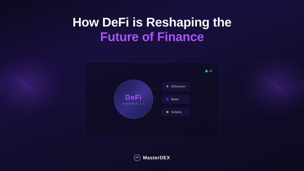 How DeFi is Reshaping the Future of Finance