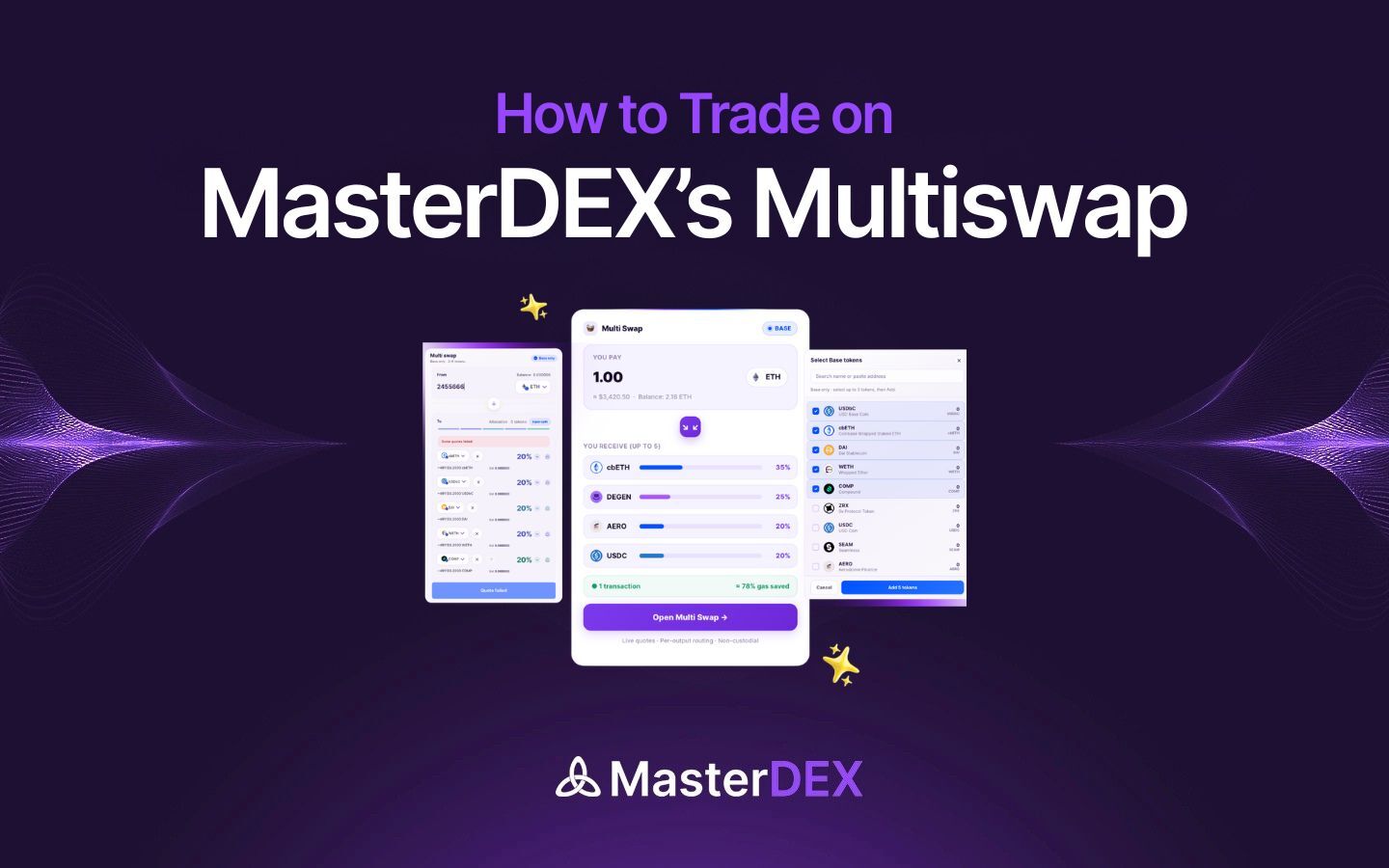 How to Trade on MasterDEX Multiswap in 2026 – Step‑by‑Step Guide